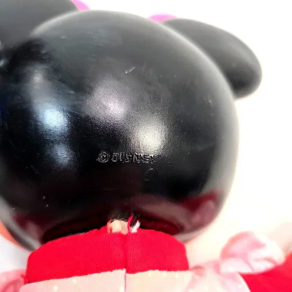 Vintage Mattel Disney 1989 Minnie Mouse Clubhouse Learn To Dress Me Pink Doll - Picture 11 of 11